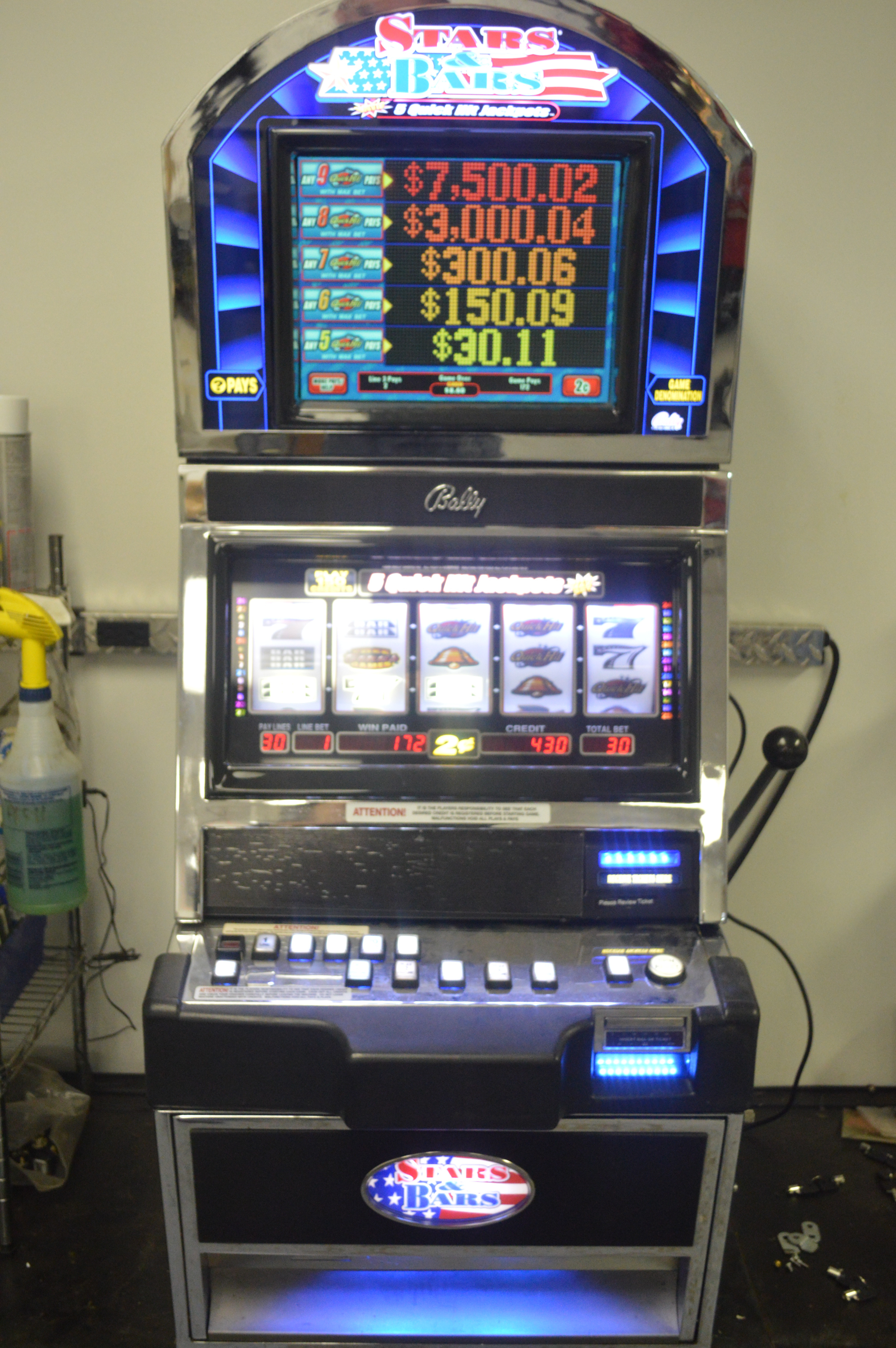 Quick hits slot machine for sale
